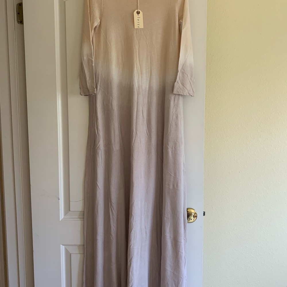 Raquel Allegra Drama Maxi Gold Horizon size 0